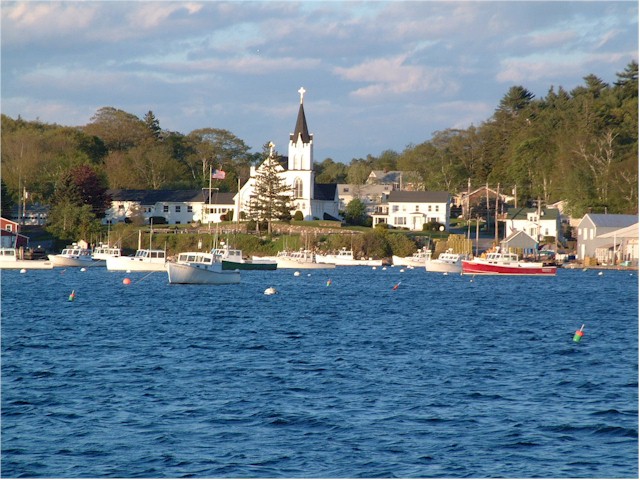 New England 2004 Beautiful Boothbay, Maine.