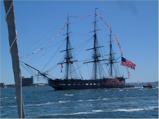 New England 2004 The USS Constitution on its annual