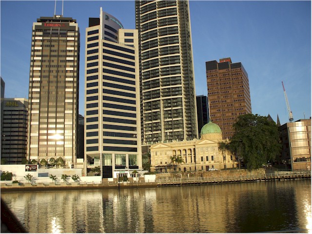 New Caledonia to Australia 2008/09 Brisbane city - beautiful buildings...