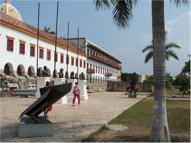 ABC Islands to Colombia 2006 The walled city of Cartegena - third of the Spanish Main cities we have visited.