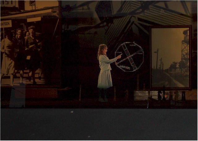 Australia Part 3 2008 The fascinating holographic display at Cowra illustrating the Japanese breakout from the POW Camp.