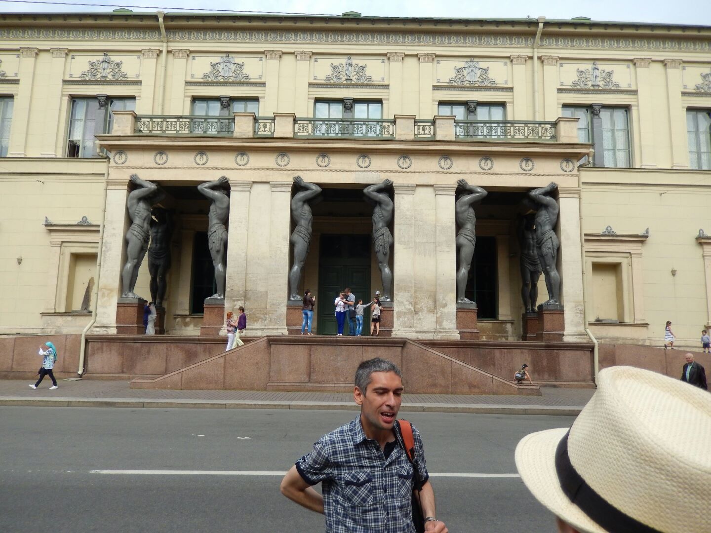 St Petersburg 2015
The façade of the New Hermitage building has 15 giant statues of Atlas - that
