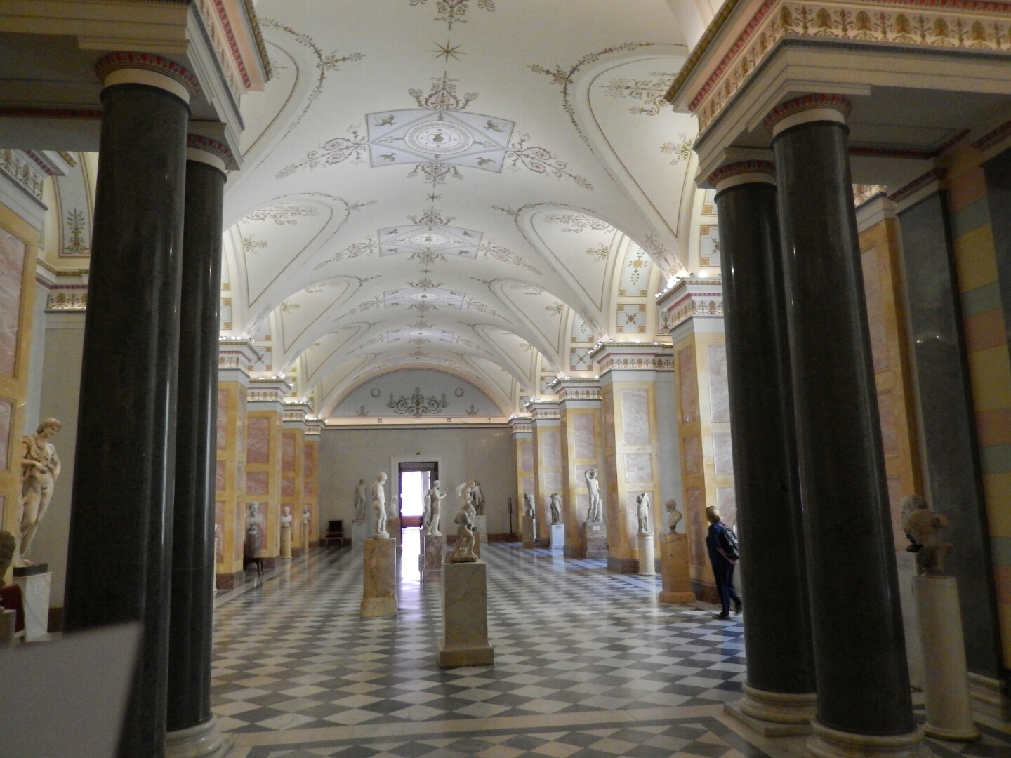St Petersburg 2015 Inside one of the palaces which comprise the Hermitage Museum...