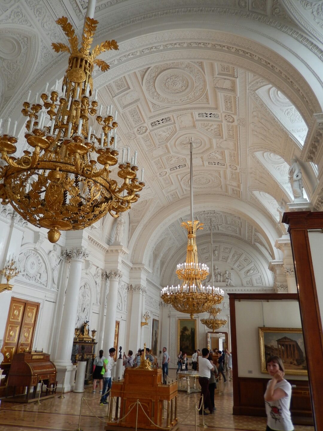 St Petersburg 2015 This gives an indication of the size of some of the rooms.