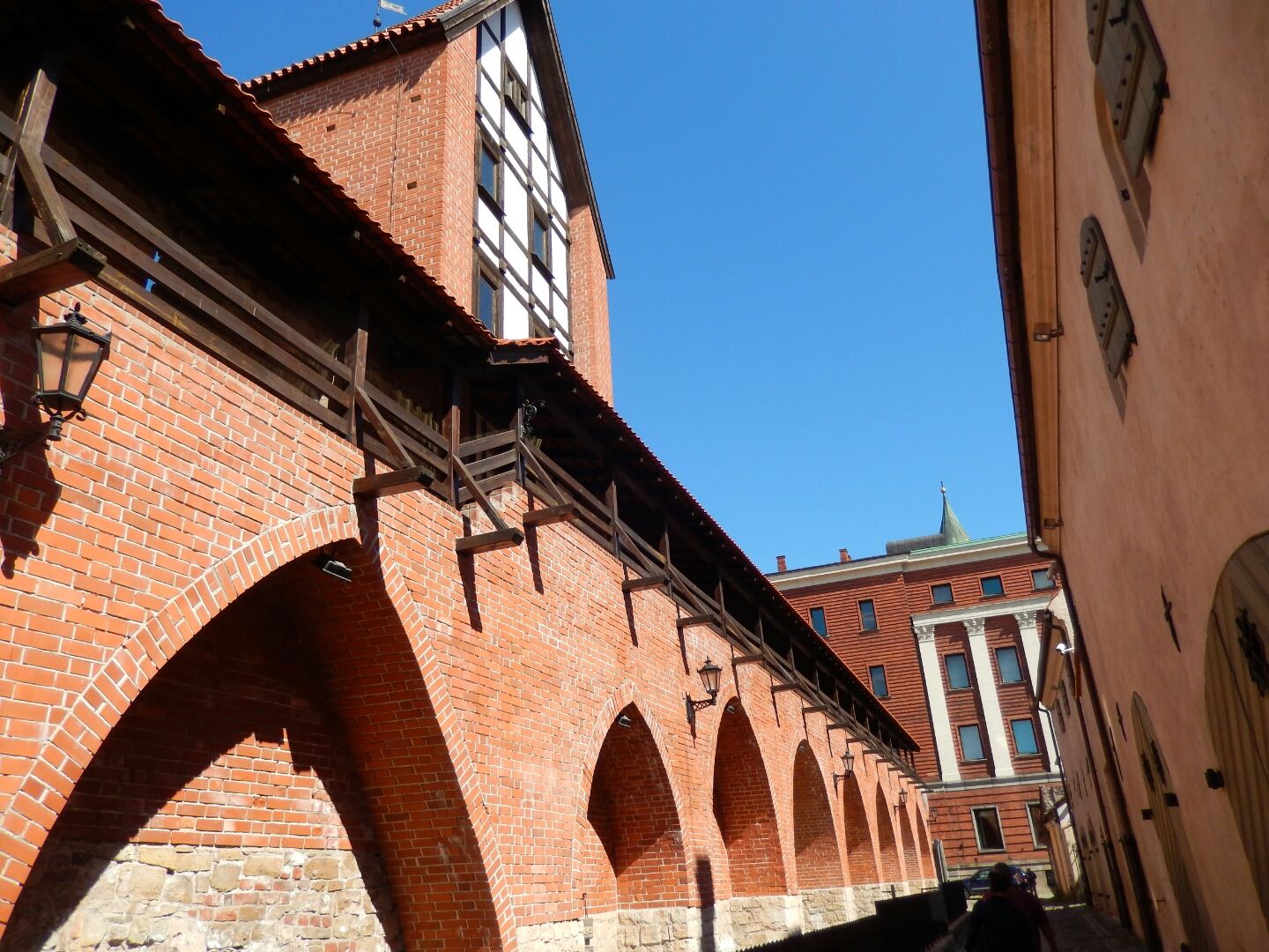 Riga, Latvia 2015 Another example of contrasting architectural styles.