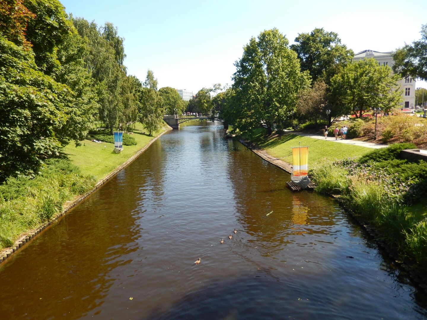 Riga, Latvia 2015 We took a stroll through one of the parks...