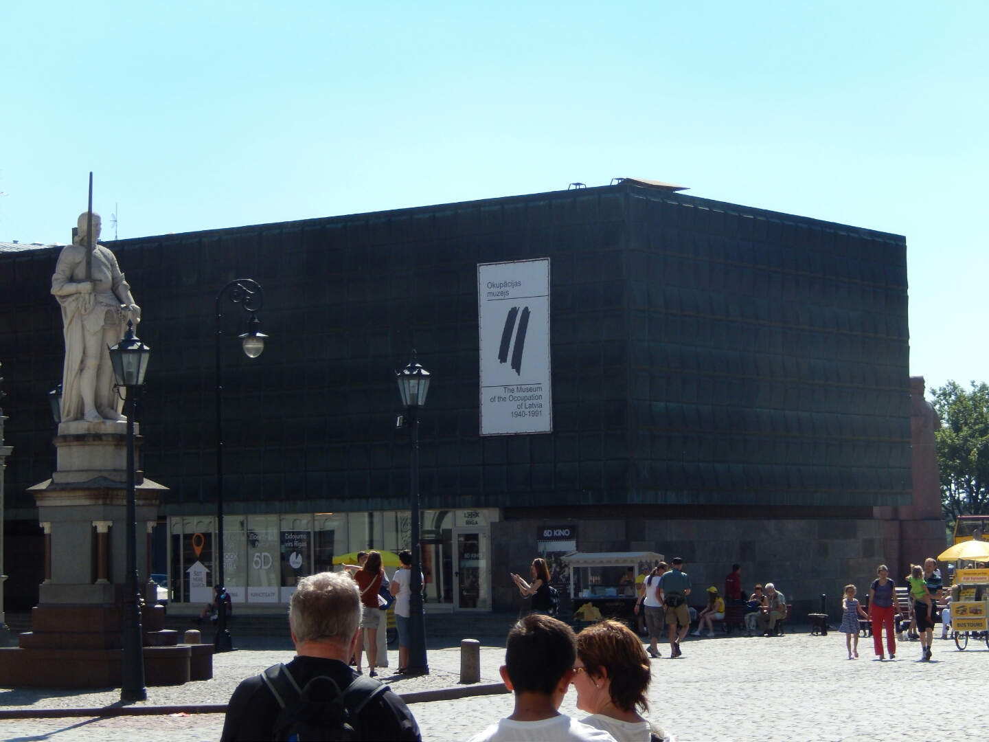 Riga, Latvia 2015 Museum of the Occupation reveals Latvia
