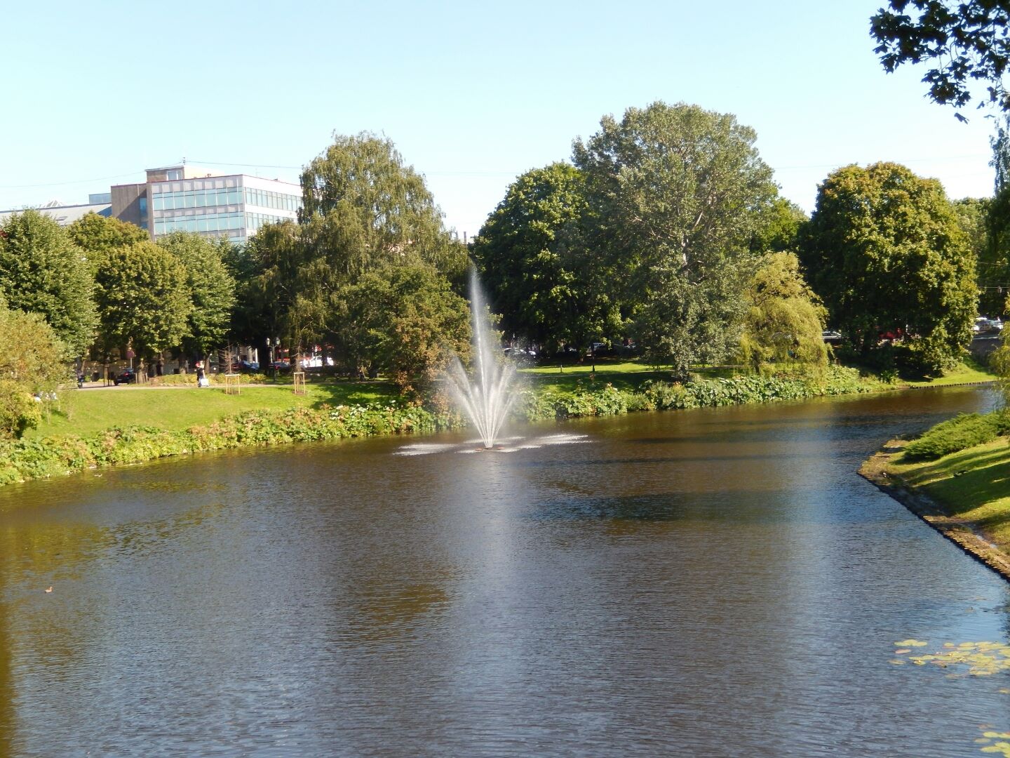 Riga, Latvia 2015 It was good to stroll through the parks of Riga.
