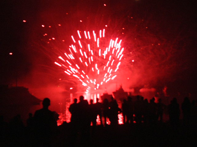 South of Finisterre 2003 .. and concluding with a fireworks display!