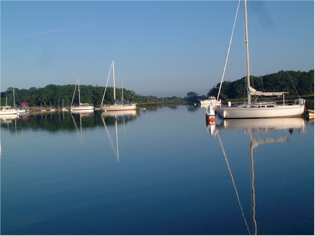 New England 2004 Beautiful Hadley Harbour...