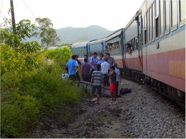 SE Asia Tour 2014
Another adventurous train journey - delayed for four hours, but at least no one was injured!