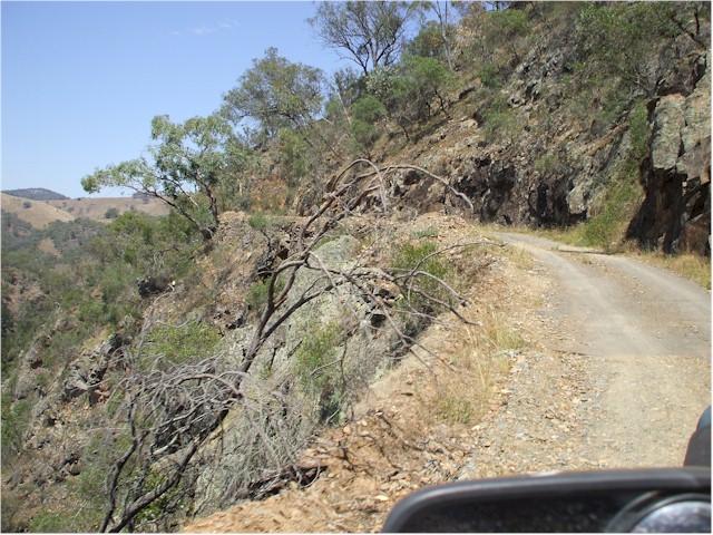 Australia Part 3 2008 The hair-raising road to Hill End, an historic goldmining town...