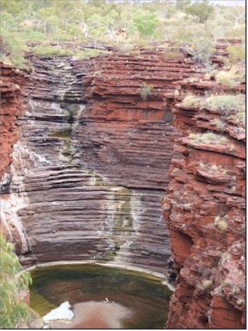 Australia Part 1 2007/08 Karijini National Park - just wonderful!