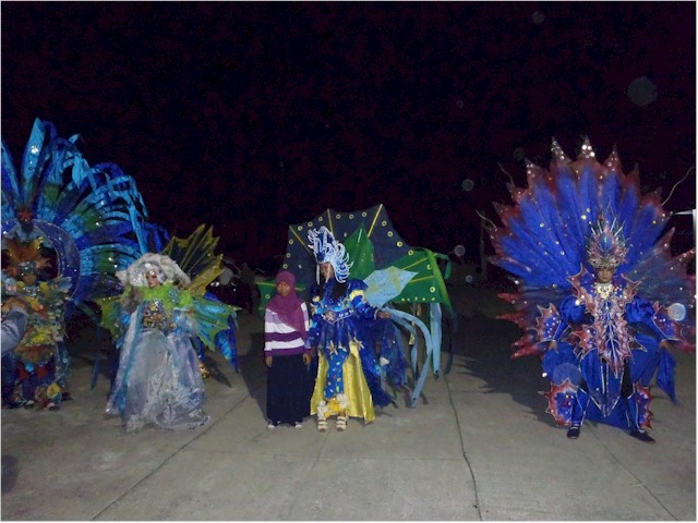Indonesia Part 2 through to Malaysia 2013 The local Tourism Board hosted a wonderful gala event for the Sail Indonesia fleet - the costumes were amazing.