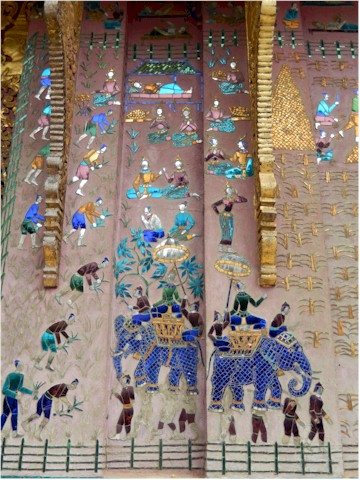 SE Asia Tour 2014 The detail on some of the temples is fantastic.