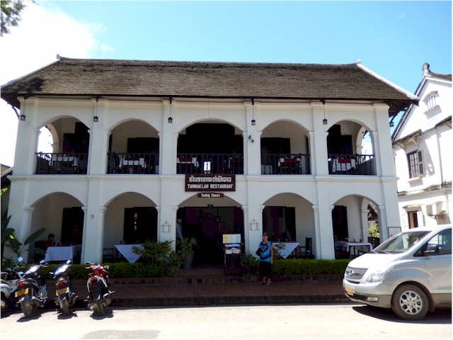 SE Asia Tour 2014 This restaurant is run for the benefit of orphans from the Vietnam war - Laos was heavily bombed by the US - and the food was great.