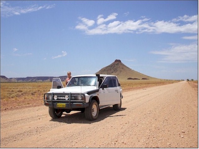 Australia Part 1 2007/08 The Millstream Chichester National Park - further down the Fortescue River from the Karijini National Park.