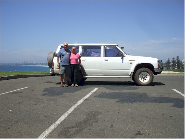 Australia Part 3 2008
We reach the Pacific Highway - 16,888kms after leaving the Indian Ocean just 10 weeks ago!