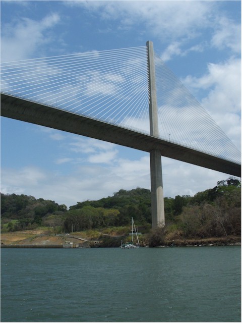 Panama 2006 The new Centenary Bridge.