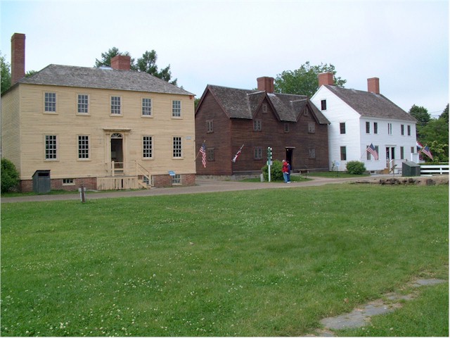 New England 2004 Strawbery Banks, Portsmouth - an historic village with examples of different styles of architecture...