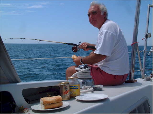 New England 2004 At last - a relaxing afternoon!