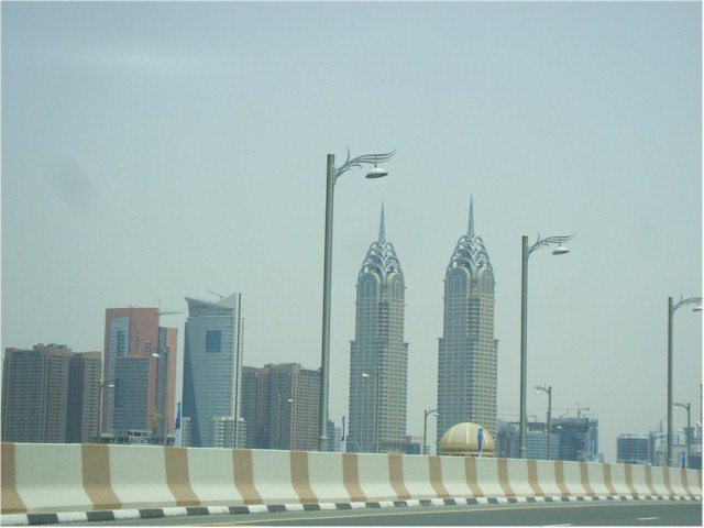 Brisbane-UK-Brisbane 2009/10
Dubai - one giant building site...