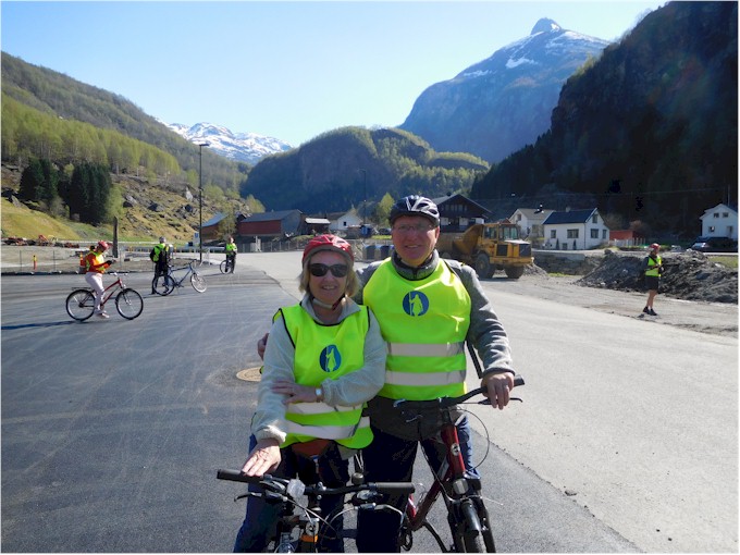 Jan-Jun 2018 We enjoyed the bike ride - thankfully all downhill.