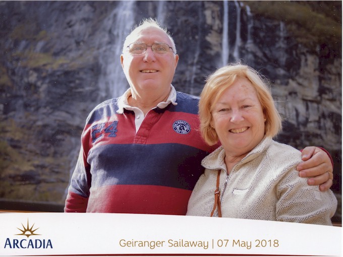 Jan-Jun 2018 The sail away party held each evening as we departed a port...