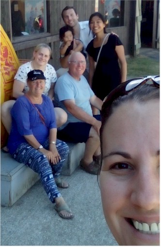 Jan-Jun 2018 Back in the UK we enjoyed a day out with the family...