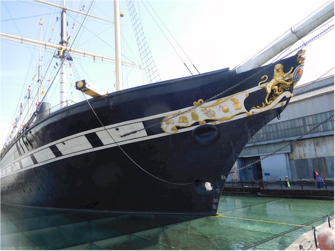 Jan-Jun 2018 The SS Great Britain in its dry dock in Bristol...