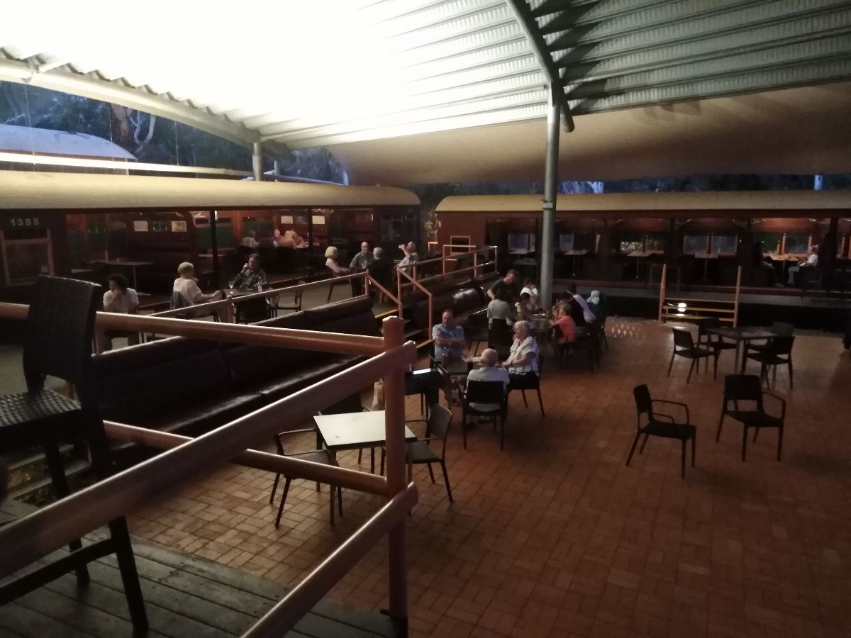 The restaurant at the Undarra Lava Tubes