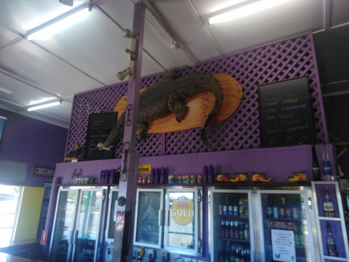 We ate at the Purple Pub a couple of times