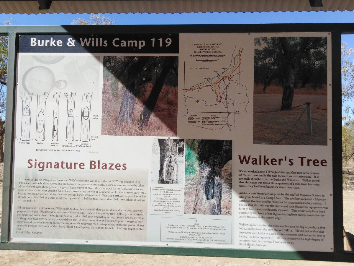 Burke & Wills Expedition - Camp 119