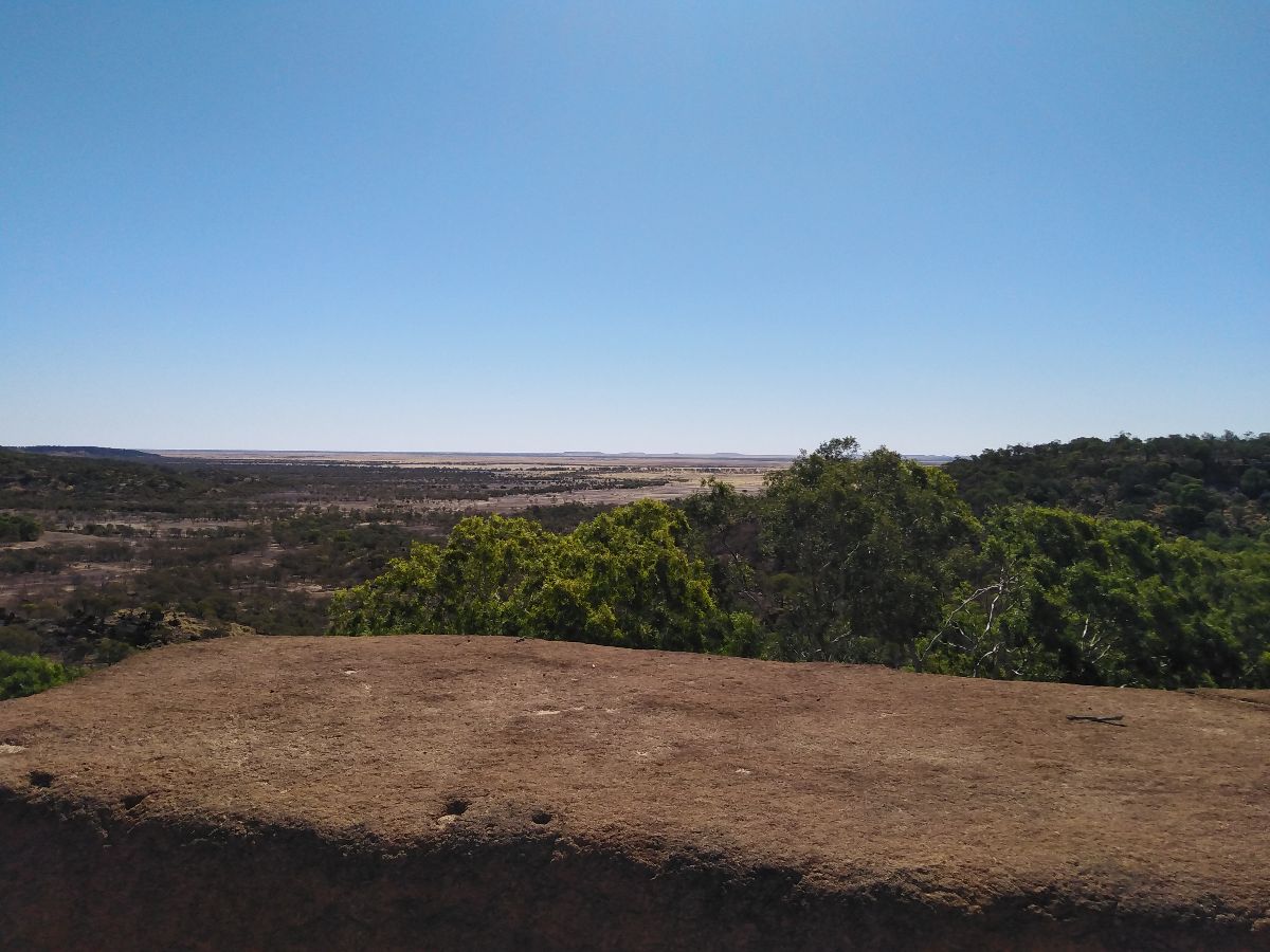"The Jump-Up" near Winton is home to the Australian Age of Dinosaurs Museum