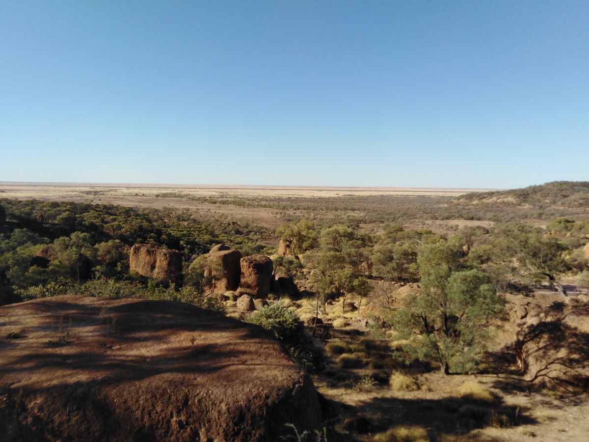 "The Jump-Up" near Winton is home to the Australian Age of Dinosaurs Museum