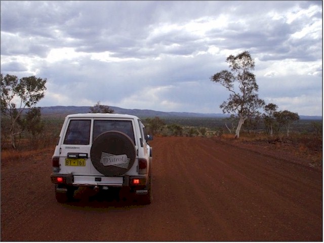 The Karijini National Park is full of gorges carved through the red earth by the Fortescue River.