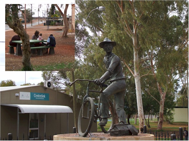 Laverton - where we got our permit to cross the Central Desert Road