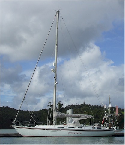 But at last she's ready to resume cruising - and so are we...