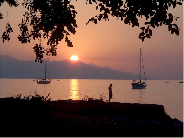 We finally reach Lovina Beach on the north coast of Bali - but all the other Sail Indonesia fleet boats have already left...