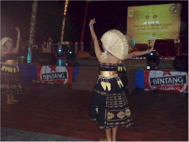 But we had enjoyed the Welcoming Celebrations hosted by Kupang - with cultural representations from the various islands of the region.