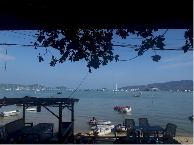 We finally clear into Thailand at Ao Chalong, Phuket - a very popular yachting bay.