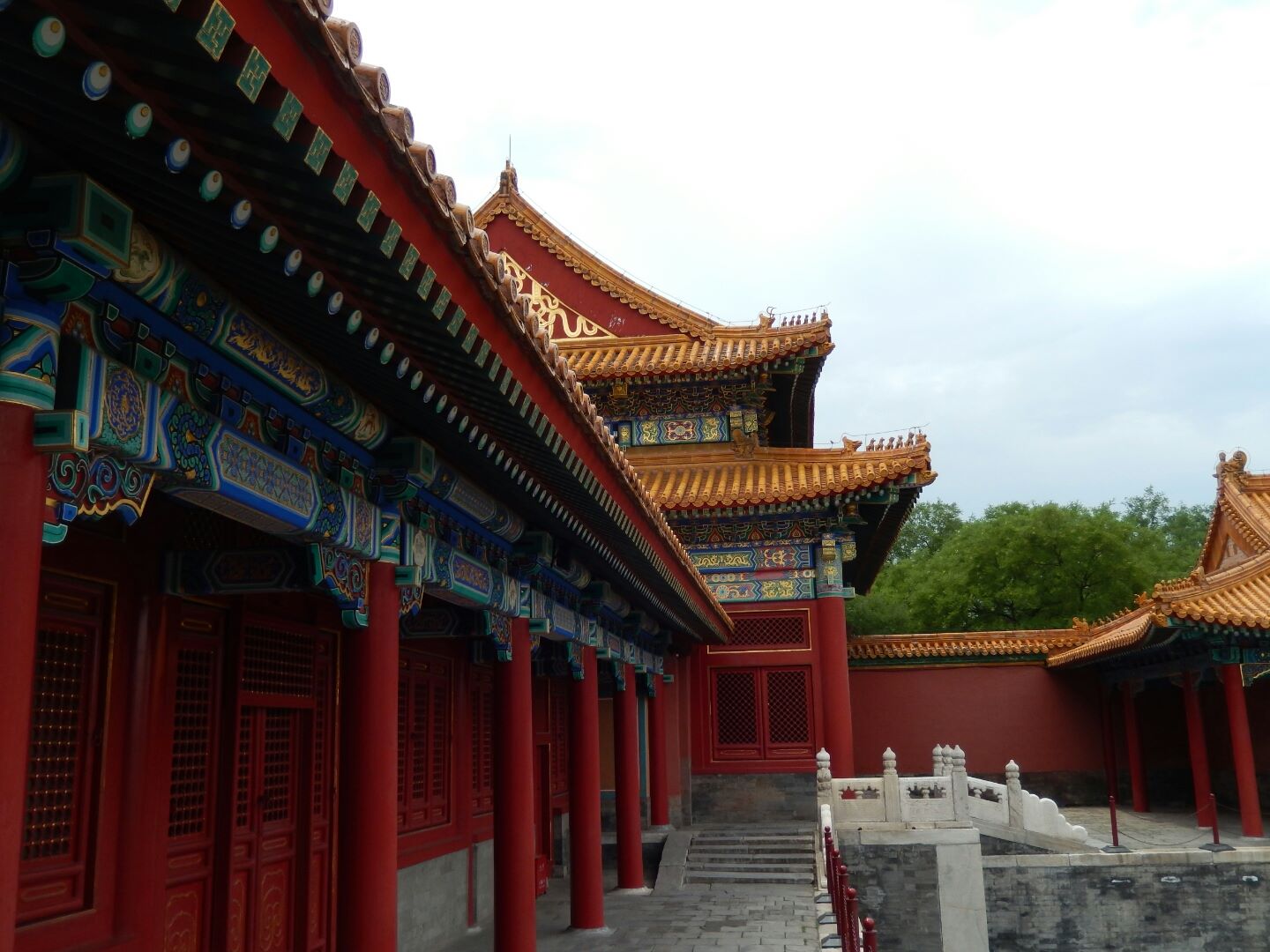 Most of the buildings included an inner courtyard - or several!