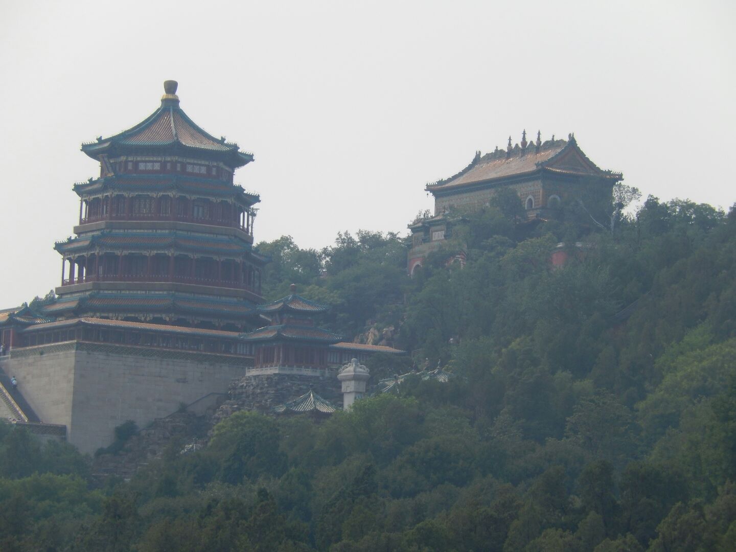 At the Summer Palace.