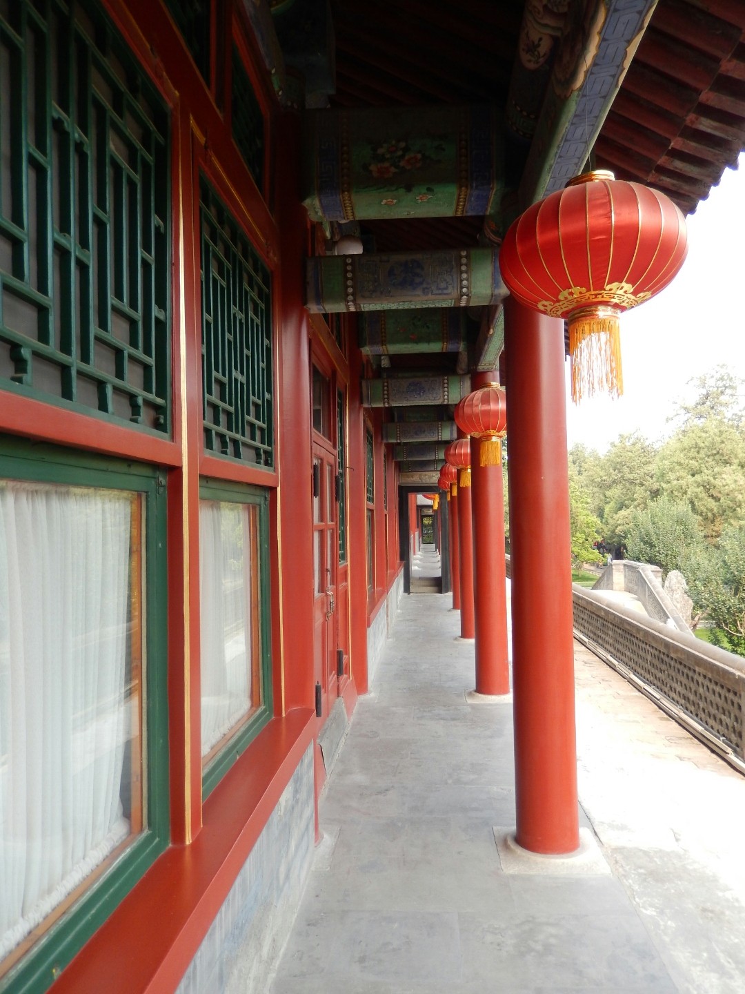At the Summer Palace.