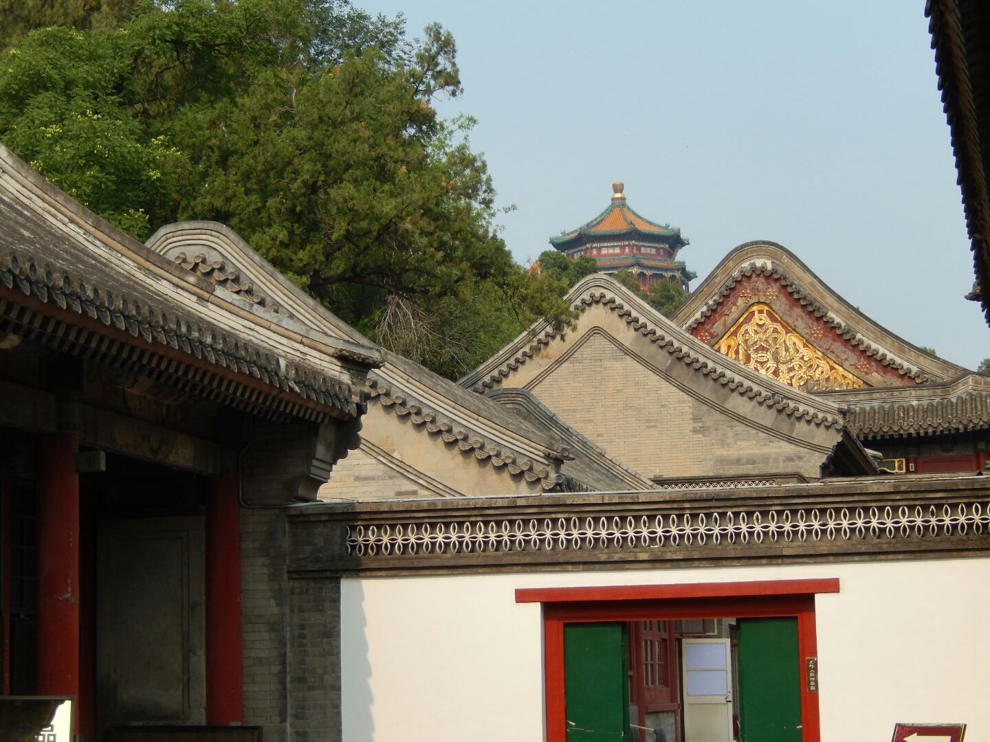 At the Summer Palace.
