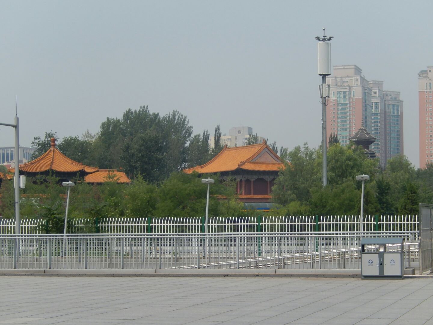 A walk to the Olympic Park area showed the contrast between old and new Beijing.