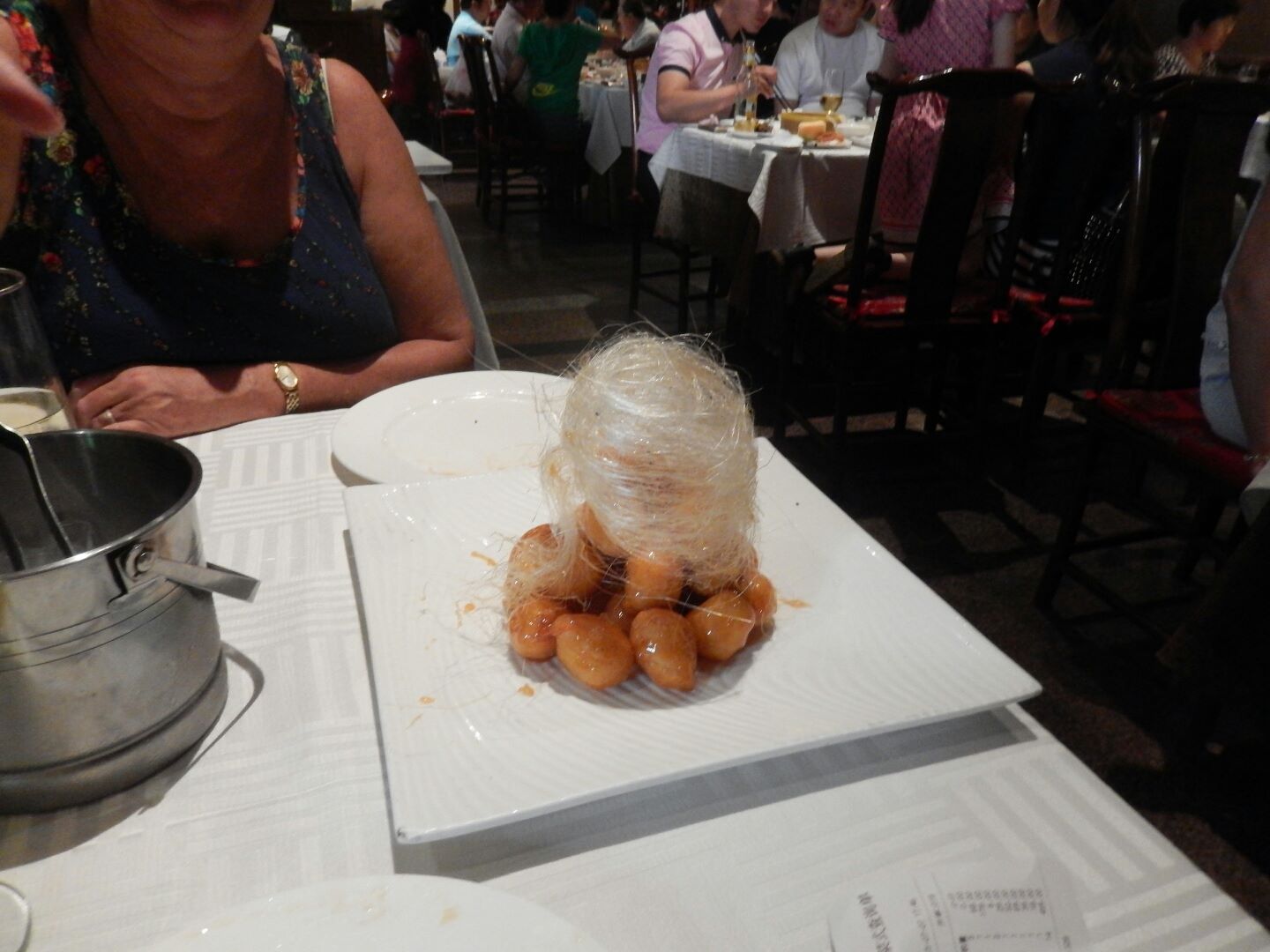 The spectacular Toffee Apple dessert...