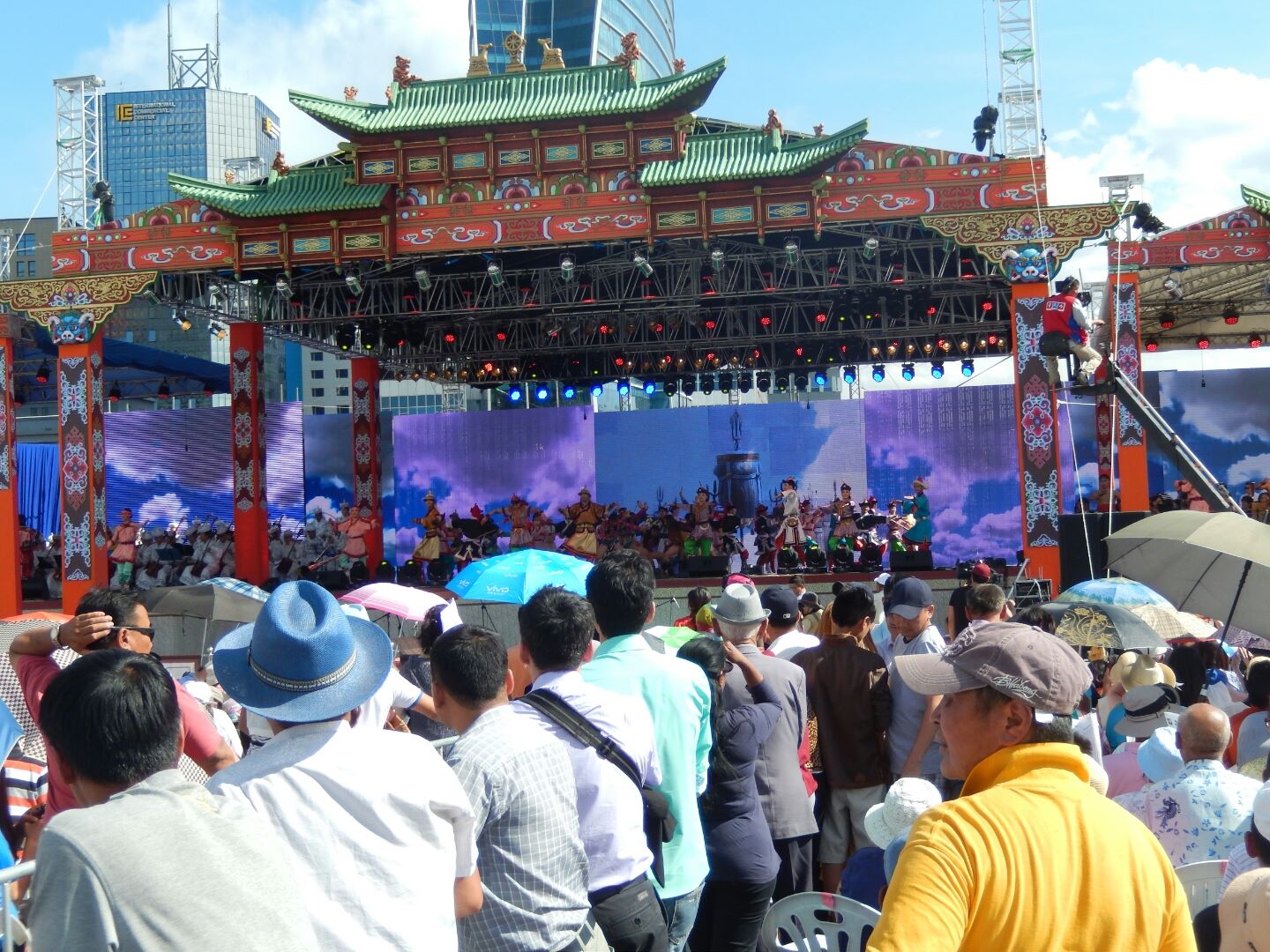 Concerts were well attended, particularly by rural Mongolians enjoying a visit to their capital.