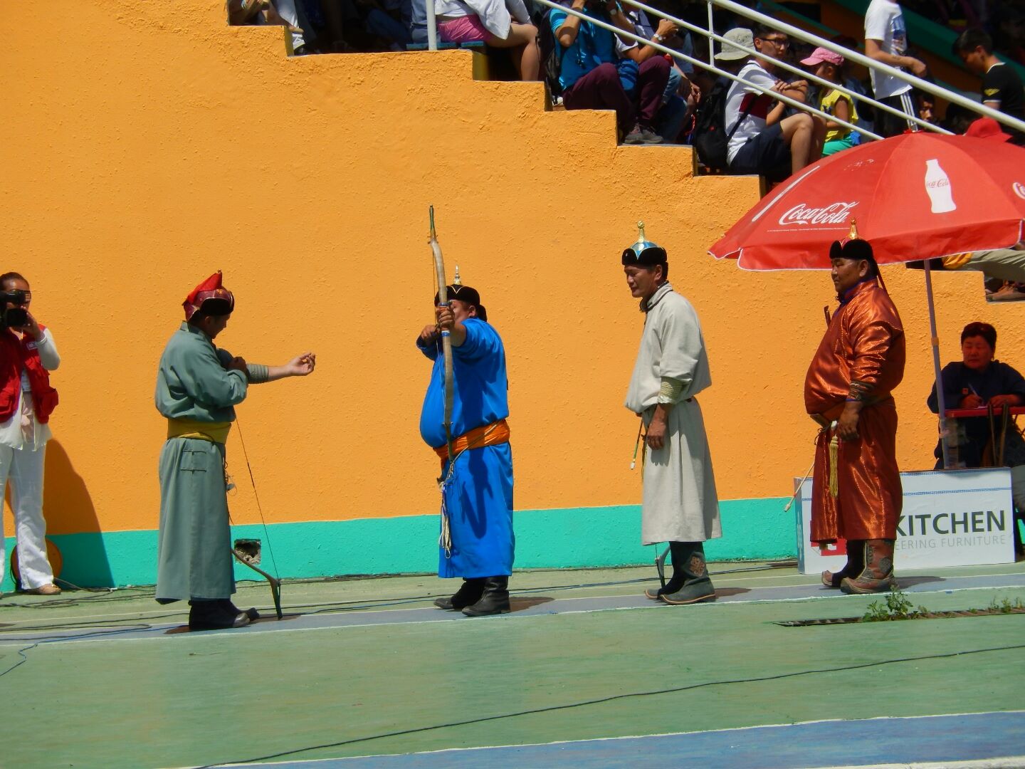 The skill and accuracy was remarkable for both the male and female competitors.