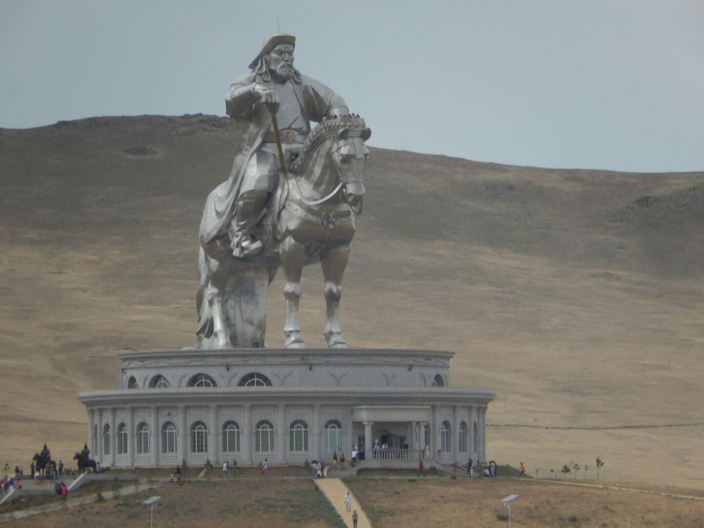 Largest equestrian statue in the world - 46m high...